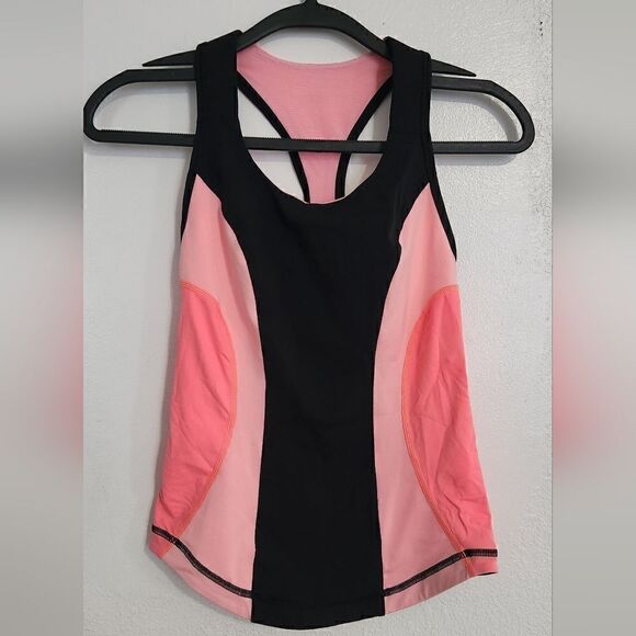 Lululemon Cardio Kick Tank Top in Orange Size 2 - Picture 4 of 10